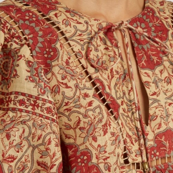 Rare ZIMMERMANN Tulsi Border jour-échelle dress - Picture 3 of 5